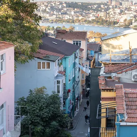 Дом отдыха Balat Three-story Restored Ottoman House Стамбул